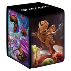 Ultra Pro - Alcove Flip Deck Box - Wilds Of Eldraine (Food Fight)